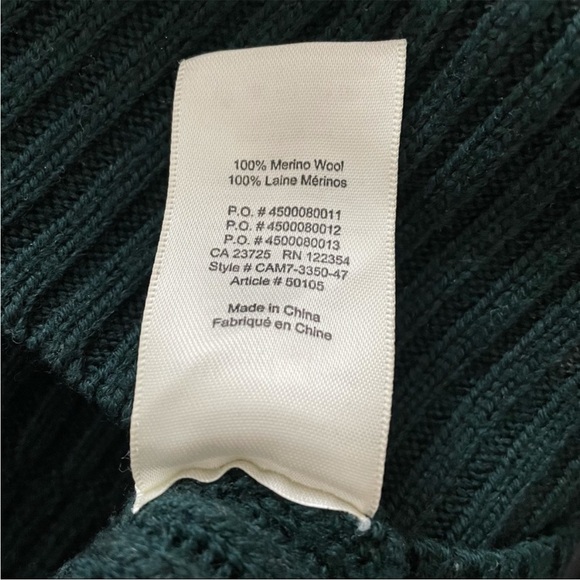 Wilfred | LIN 100% Merino Wool Sweater - Scarab - Picture 4 of 5